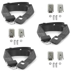 SafeTBoy 2-Point Push Button Buckle Lap Belts STBD1932