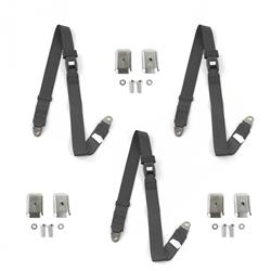 SafeTBoy 2-Point Push Button Buckle Lap Belts for 1984-2001 CHEROKEE - STBD19AB