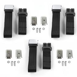 SafeTBoy 2-Point Airplane Buckle Lap Belts for 1967-1969 CAMARO, FIREBIRD - STBD1B49