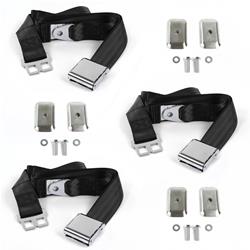 SafeTBoy 2-Point Airplane Buckle Lap Belts STBD1B51