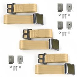 SafeTBoy 2-Point Airplane Buckle Lap Belts STBD1D24