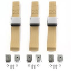 SafeTBoy 2-Point Airplane Buckle Lap Belts for 1950-1958 SPECIAL, 1949 SPECIAL SERIES 40 - STBD1D74
