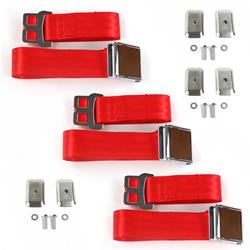 SafeTBoy 2-Point Airplane Buckle Lap Belts STBD1D95