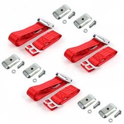 SafeTBoy 2-Point Airplane Buckle Lap Belts for 1971-1973 MUSTANG - STBD1E03