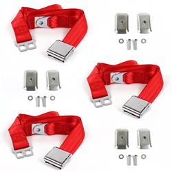 SafeTBoy 2-Point Airplane Buckle Lap Belts for 1954-1956 ROADMASTER - STBD1EA2