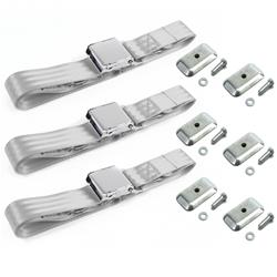 SafeTBoy 2-Point Airplane Buckle Lap Belts STBD1F01