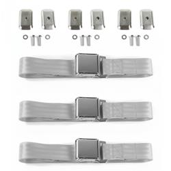 SafeTBoy 2-Point Airplane Buckle Lap Belts for 1953-1956 F-100, F-250, F-350 - STBD1F18