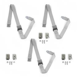SafeTBoy 2-Point Airplane Buckle Lap Belts STBD1F4F