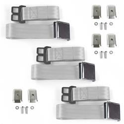 SafeTBoy 2-Point Airplane Buckle Lap Belts for 1971-1973 411, 1973-1974 412 - STBD1FE0