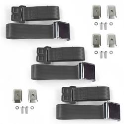 SafeTBoy 2-Point Airplane Buckle Lap Belts STBD201B