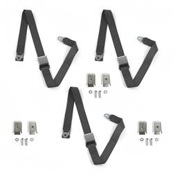 SafeTBoy 2-Point Airplane Buckle Lap Belts for 1970-1981 CAMARO, FIREBIRD - STBD2015