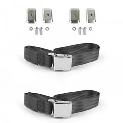 SafeTBoy 2-Point Airplane Buckle Lap Belts for 1955-1957 THUNDERBIRD - STBD208F