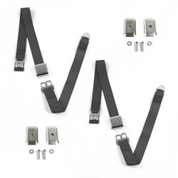 SafeTBoy 2-Point Airplane Buckle Lap Belts STBD20BD