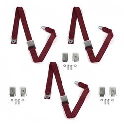 SafeTBoy 2-Point Airplane Buckle Lap Belts STBD2206