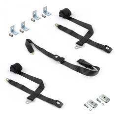 SafeTBoy 2-Point Retractable Push Button Buckle Lap Belts STBD2294