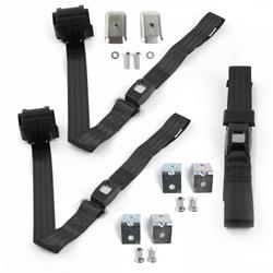 SafeTBoy 2-Point Retractable Push Button Buckle Lap Belts STBD22B6
