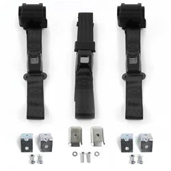 SafeTBoy 2-Point Retractable Push Button Buckle Lap Belts STBD2361