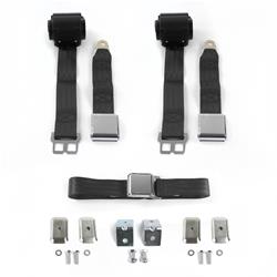 SafeTBoy 2-Point Retractable Airplane Buckle Lap Belts STBD29B5
