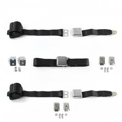 SafeTBoy 2-Point Retractable Airplane Buckle Lap Belts for 1950-1953 ROADMASTER, 1949 ROADMASTER SERIES 70 - STBD2A84