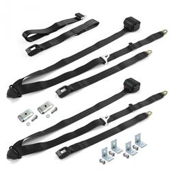 SafeTBoy 3-Point Retractable Push Button Buckle Lap Belts for 1950-1953 ROADMASTER, 1949 ROADMASTER SERIES 70 - STBD31D4