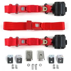 SafeTBoy 3-Point Retractable Push Button Buckle Lap Belts for 1950-1953 ROADMASTER, 1949 ROADMASTER SERIES 70 - STBD3436