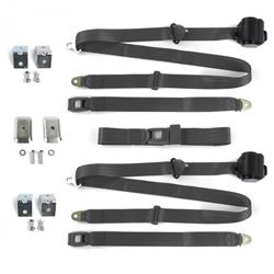 SafeTBoy 3-Point Retractable Push Button Buckle Lap Belts for 1928-1931 MODEL A - STBD3554