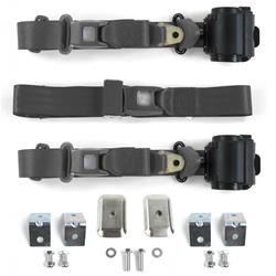 SafeTBoy 3-Point Retractable Push Button Buckle Lap Belts STBD35B7