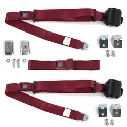 SafeTBoy 3-Point Retractable Push Button Buckle Lap Belts for 1997-2006 WRANGLER - STBD35D1