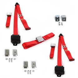 SafeTBoy 3-Point Retractable Airplane Buckle Lap Belts for 1928-1931 MODEL A - STBD37A9