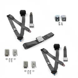 SafeTBoy 3-Point Retractable Airplane Buckle Lap Belts STBD39FE