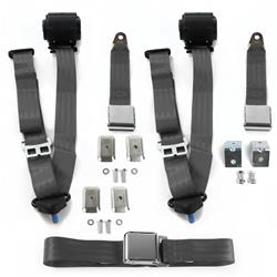 SafeTBoy 3-Point Retractable Airplane Buckle Lap Belts for 1957-1958 ROADMASTER - STBD3AE8