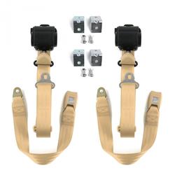 SafeTBoy 2-Point Push Button Buckle Lap Belts STBD46DC