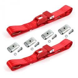 SafeTBoy 2-Point Push Button Buckle Lap Belts for 1993-2002 CAMARO, FIREBIRD - STBD4703