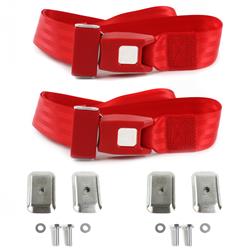 SafeTBoy 2-Point Push Button Buckle Lap Belts for 1967-1969 CAMARO, FIREBIRD - STBD4730