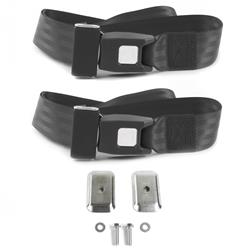 SafeTBoy 2-Point Push Button Buckle Lap Belts STBD4A1E