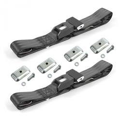 SafeTBoy 2-Point Push Button Buckle Lap Belts for 1967-1970 MUSTANG - STBD4A7A