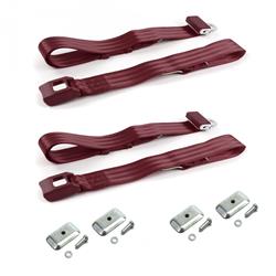 SafeTBoy 2-Point Push Button Buckle Lap Belts for 1970-1981 CAMARO, FIREBIRD - STBD4B85