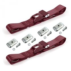 SafeTBoy 2-Point Push Button Buckle Lap Belts STBD4B9E