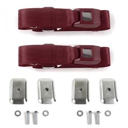 SafeTBoy 2-Point Push Button Buckle Lap Belts STBD4BA0
