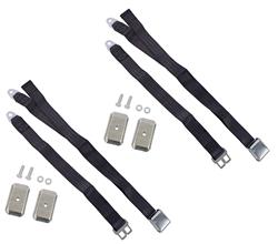 SafeTBoy 2-Point Airplane Buckle Lap Belts STBD4CF8