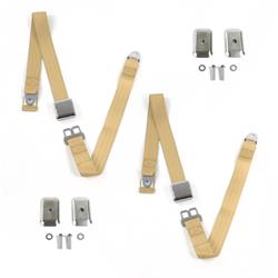 SafeTBoy 2-Point Airplane Buckle Lap Belts STBD4E3B