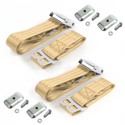 SafeTBoy 2-Point Airplane Buckle Lap Belts STBD4E25