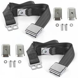 SafeTBoy 2-Point Airplane Buckle Lap Belts STBD51EF
