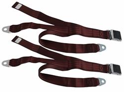 SafeTBoy 2-Point Airplane Buckle Lap Belts for 1966-1967 FAIRLANE, RANCHERO - STBD5337