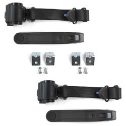SafeTBoy 3-Point Retractable Push Button Buckle Lap Belts for 1997-2006 WRANGLER - STBD6287