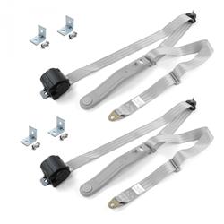 SafeTBoy 3-Point Retractable Push Button Buckle Lap Belts for 1967-1970 MUSTANG - STBD6621