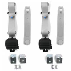 SafeTBoy 3-Point Retractable Push Button Buckle Lap Belts for 1961-1964 IMPALA - STBD661B