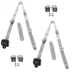 SafeTBoy 3-Point Retractable Push Button Buckle Lap Belts STBD6664