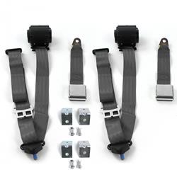 SafeTBoy 3-Point Retractable Airplane Buckle Lap Belts STBD6E50