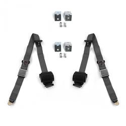 SafeTBoy 3-Point Retractable Airplane Buckle Lap Belts for 1971-1973 MUSTANG - STBD6E61